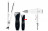 Парикмахерский набор Moser 1886-0105 Neo Kit белый/черный с сумкой